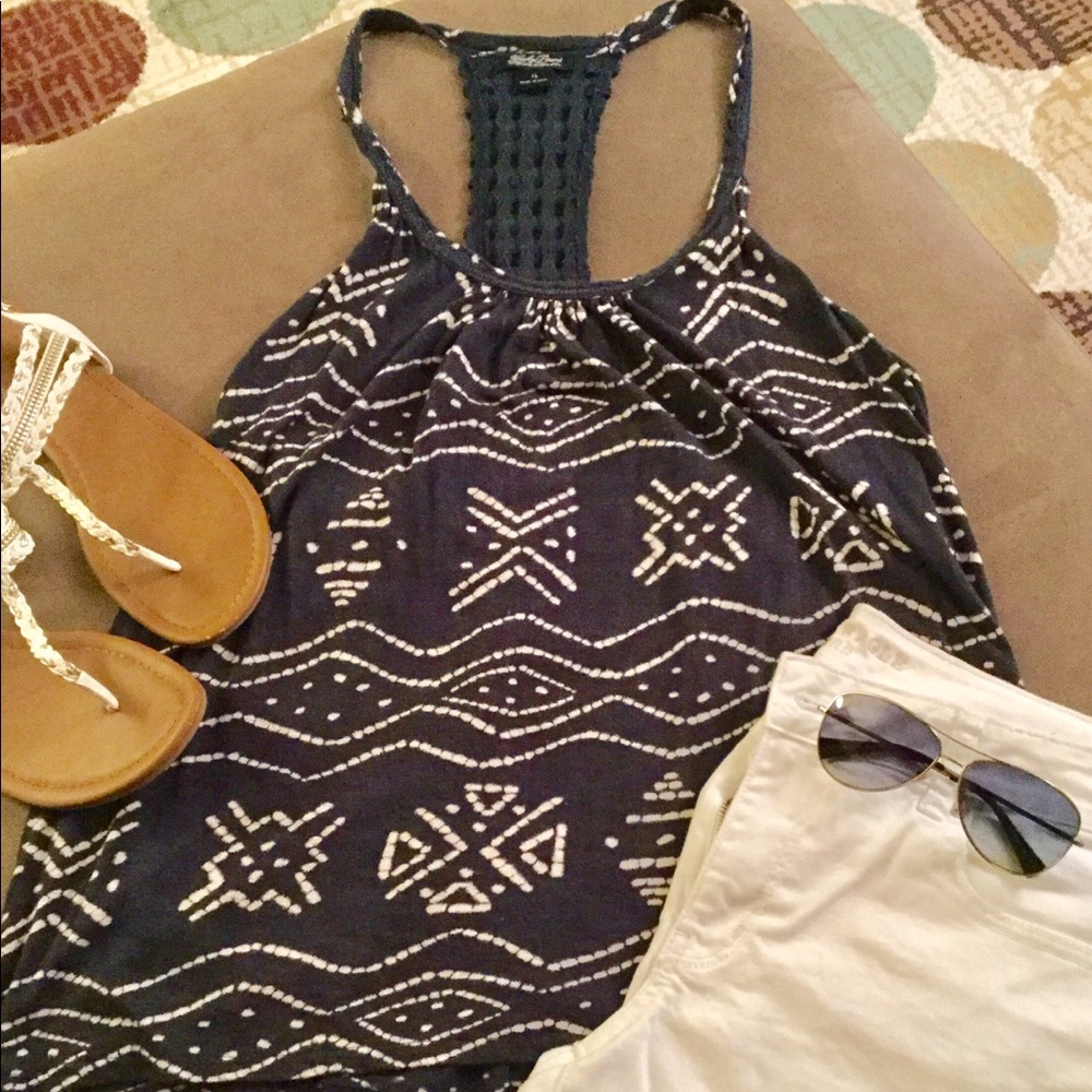 ☘️ Lucky Brand Racer Back Tank Top, Size XL ☘️